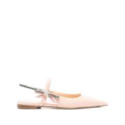 Krystal Cube Slingback Flats