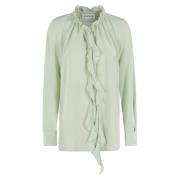 Ruffle Bluse