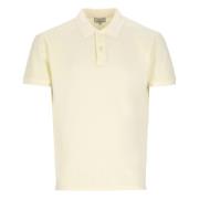 Klassisk Hvid Polo Shirt