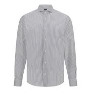 Slim Fit Poplin Skjorte