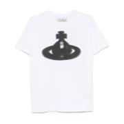 Hvide Crew Neck T-shirts og Polos