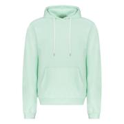 Ribbed Hooded Sweatshirt Bomuld Blanding