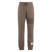 Stribet Virgin Wool Track Pants