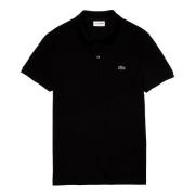 Sort Slim Fit Polo Skjorte