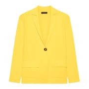 Eco-Venlig Viskose Jersey Blazer