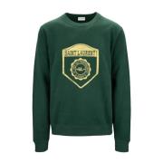 Herre Pullover Sweatshirt med Brand Print