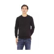 Elegant uld crewneck sweater