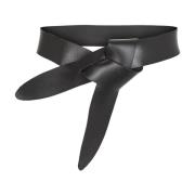 Co'couture Abi Leather Belt Tilbehør 99053 Black