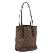 Pre-owned Canvas louis-vuitton-tasker