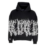 Sort Wire Hoodie Sweatshirt