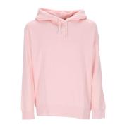 Essentiel Fleece Hoodie Atmosfære/Hvid