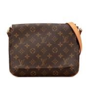 Pre-owned Canvas louis-vuitton-tasker