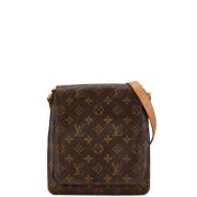 Pre-owned Canvas louis-vuitton-tasker