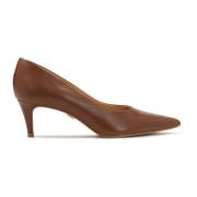 Brune lave stiletto pumps