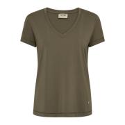 Havskildpadde V-Hals Basis Tee