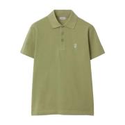 Grøn Polo Skjorte Avocado Stil