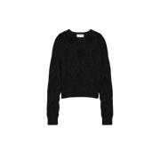 Unik Vinter Strik Crewneck Sweater