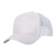 Hvid Glitter Trucker Cap