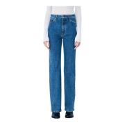 Straight-leg Five-Pocket Jeans