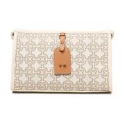 Beige Accessories med Personlig Jacquard