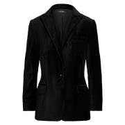 Sort Lauren Stretch Velvet Blazer