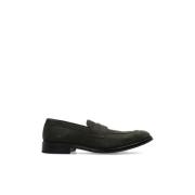 Suede sko type loafers