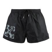 Mesh Lining Swim Shorts