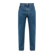 Tapered Leg Jeans