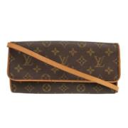 Pre-owned Canvas louis-vuitton-tasker