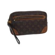 Pre-owned Canvas louis-vuitton-tasker