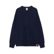 Navy Blue Wool Jumper