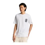 SS T-shirts Broderet Badge Grafisk T-shirt