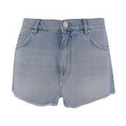 Denim Shorts med Klassisk Stil