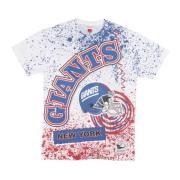 NY Giants Logo Tee Burst Sublimeret