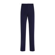 Mid Blue Bomuld Chino Bukser