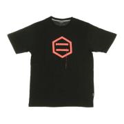 Hexagon Sort & Rød Herre T-shirt