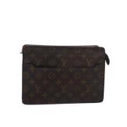 Pre-owned Canvas louis-vuitton-tasker