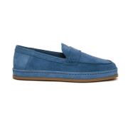 Suede Slip-On Jeans Sko