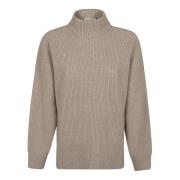 Paillet Udsmykket Uld Sweater