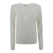 Creme Sweater Linfa25 Stilfuldt Model