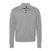 Logo Bomuld Polo Sweater