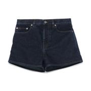 Blå Denim Pro Shorts