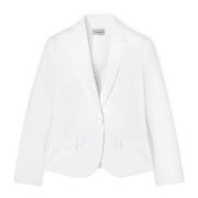 Kort enkeltknap blazer