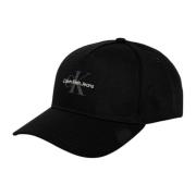 Monogram Baseball Cap Stilfuldt Printmønster