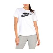 Trykt Rund Hals T-Shirt