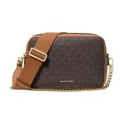 Chn Kamera Crossbody Taske Brun