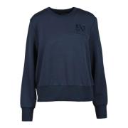 Stilfuldt Sweatshirt med Unik Stofblanding