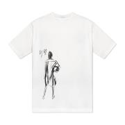 Bomuld T-shirt med print