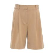 Beige Bermuda Shorts AW24