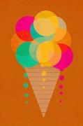 Plakat Neon Ice Cream